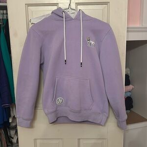 GOAT USA purple hoodie. Size XS. Color purple